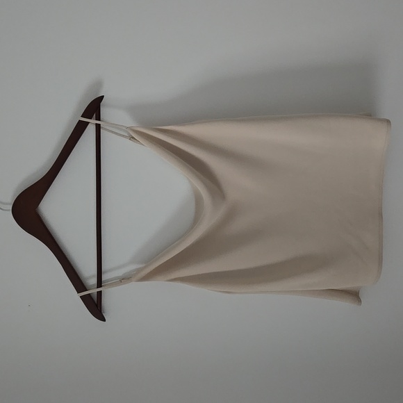 Babaton Tops - Babaton Cowlneck Camisole Beige/Cream S